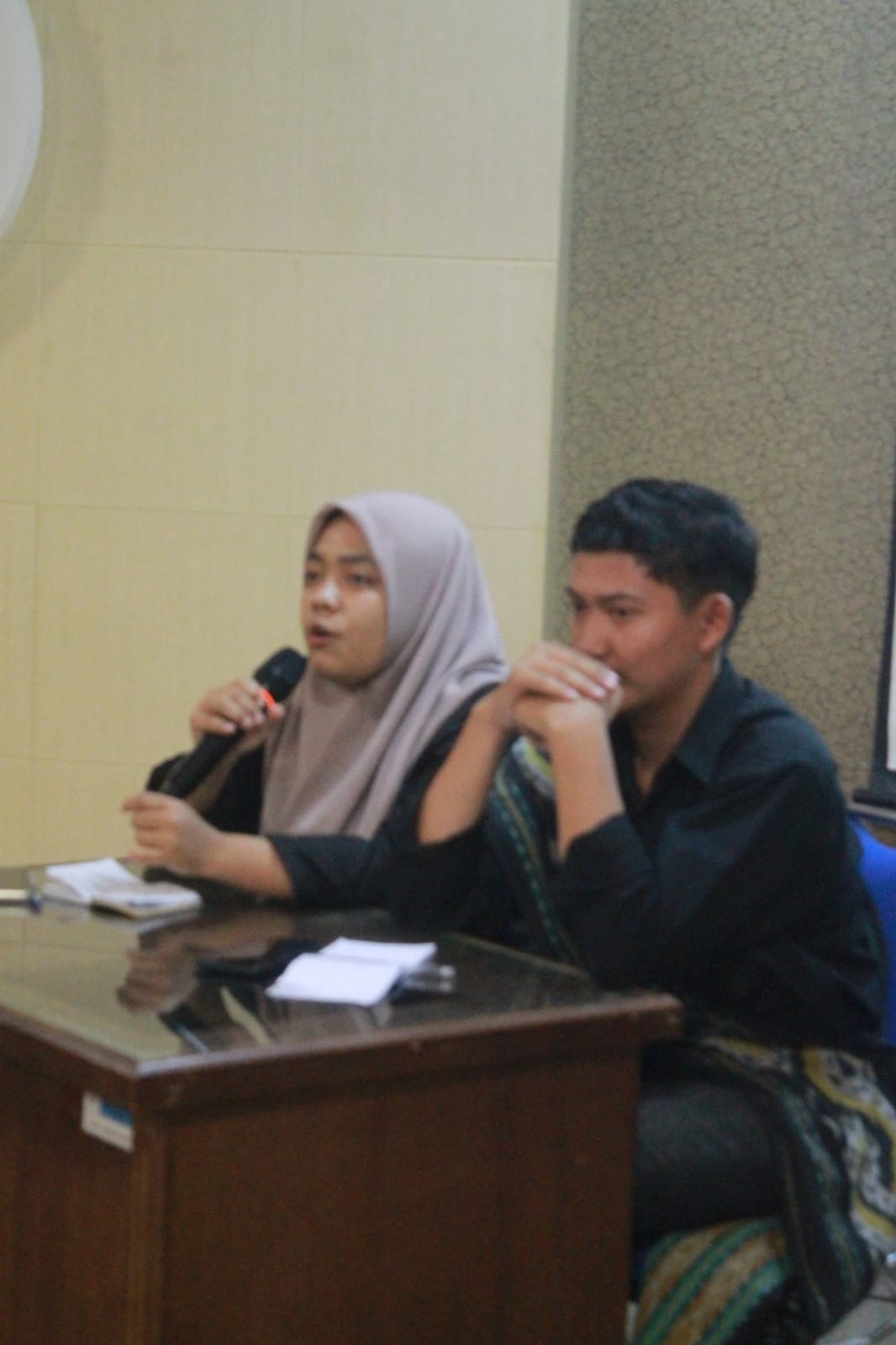 Presentasi dan Sesi Debat Kandidat Calon Ketua dan Wakil Ketua Biro TFC